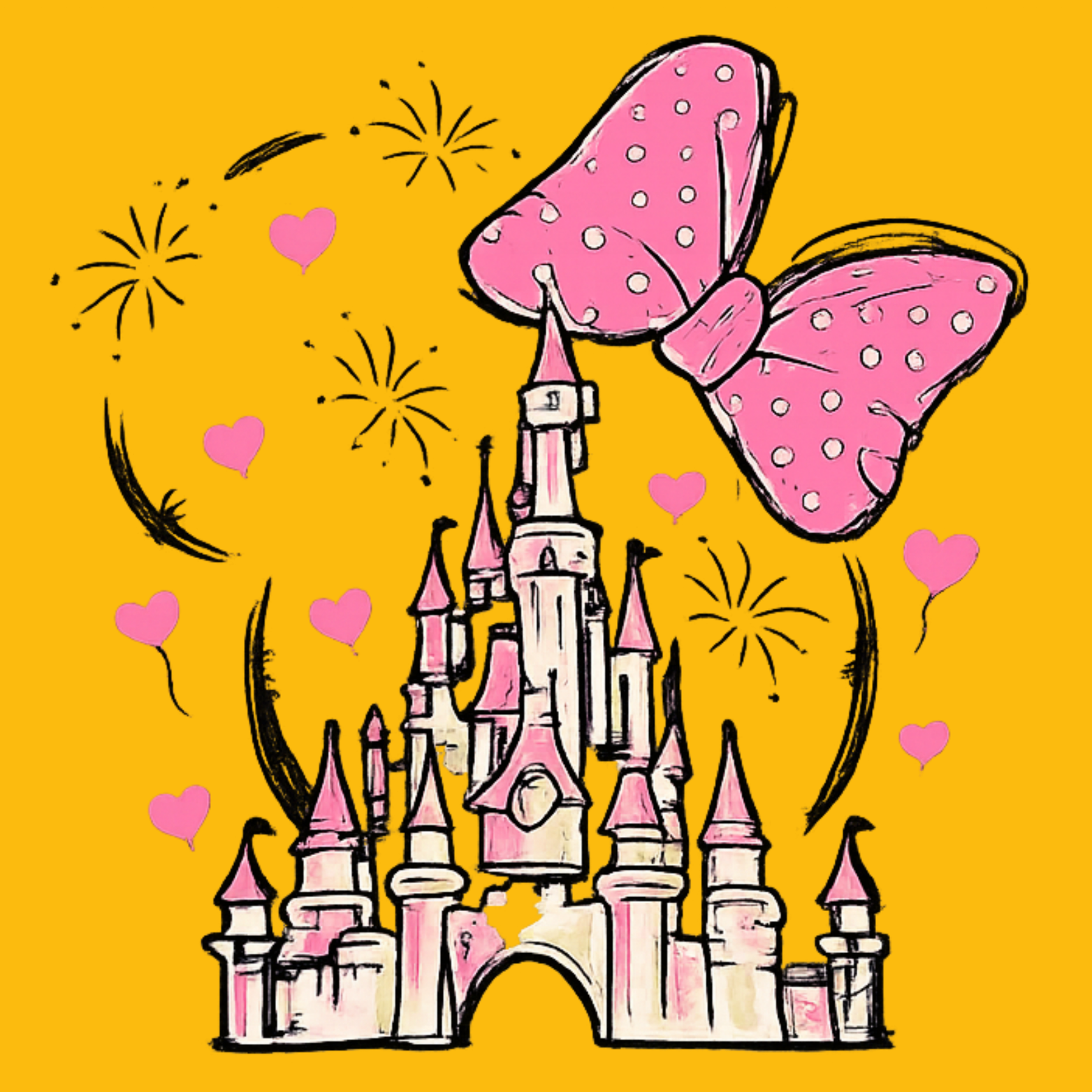 Magical Hoodie - Yellow design preview