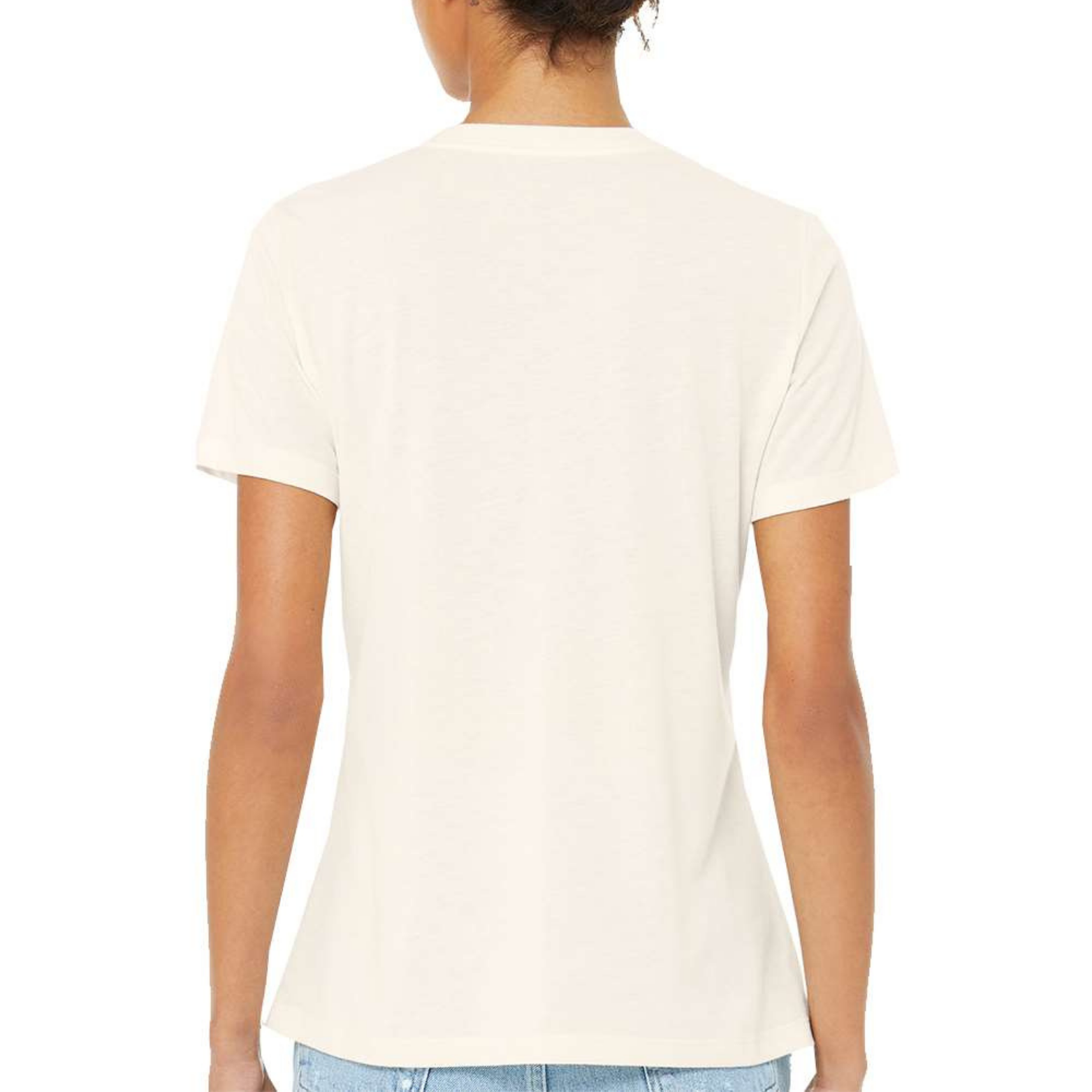 Go Ask Your Dad Women's Ultra-Premium Triblend T-Shirt - Natural back mockup