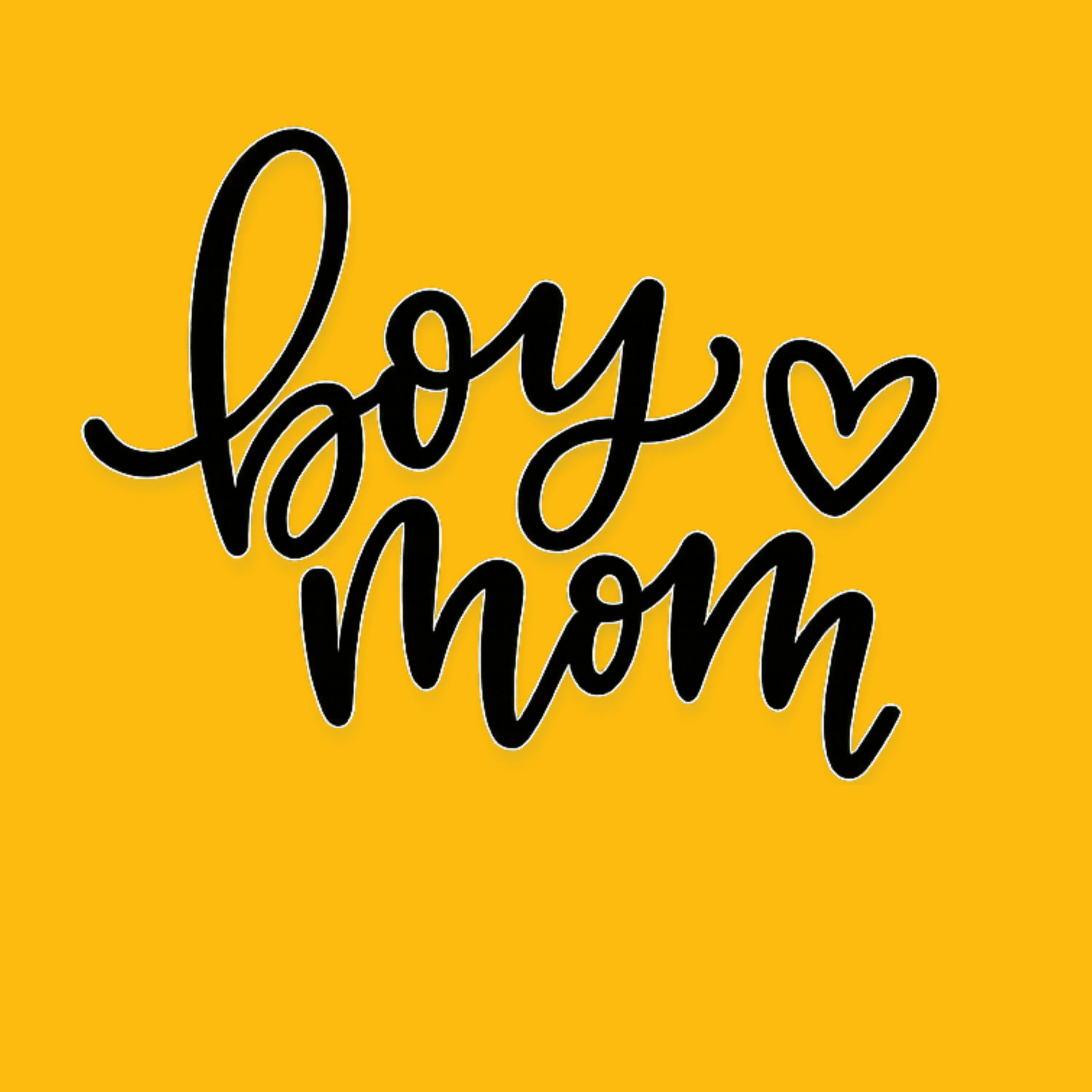 Boy Mom Hoodie - Yellow design preview