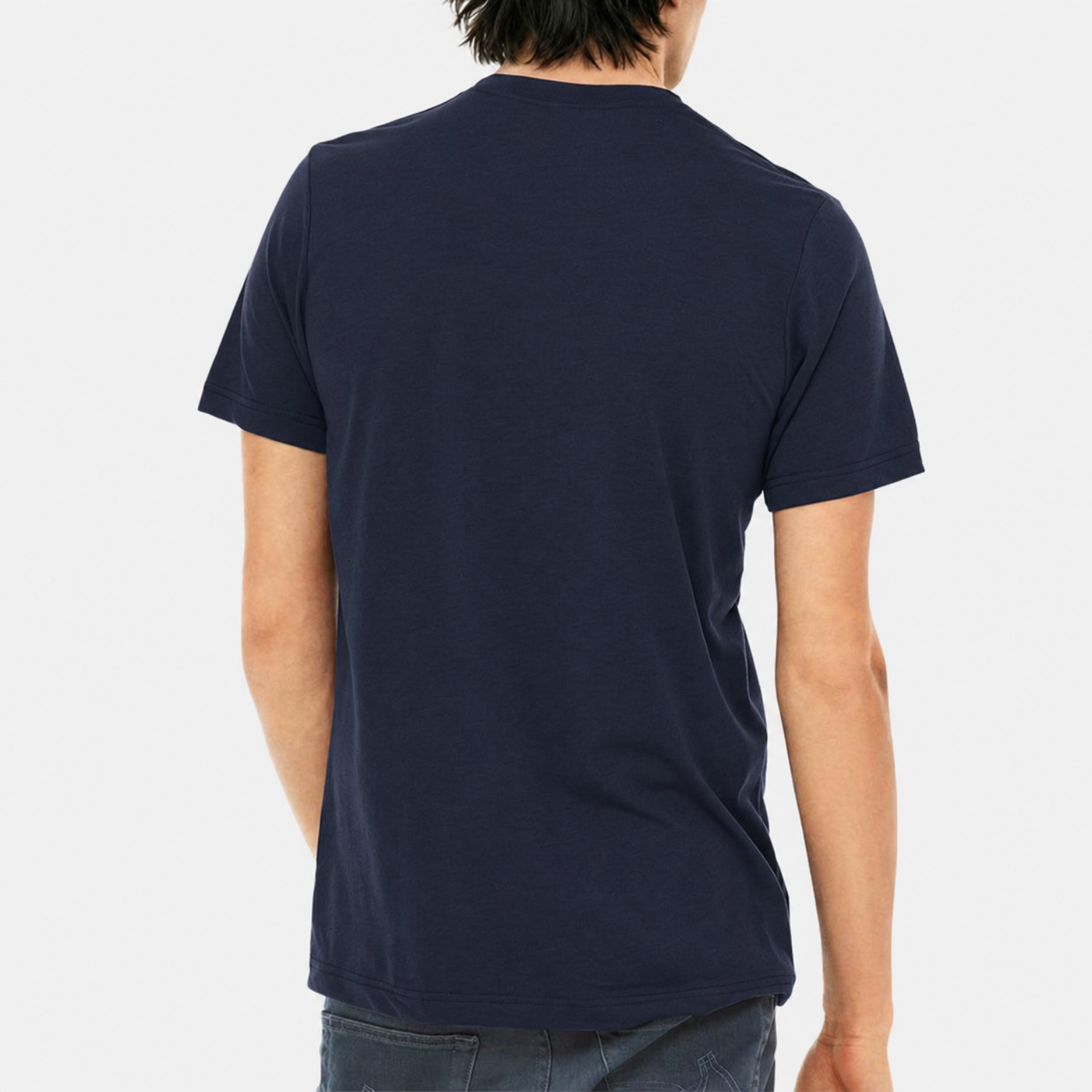 Espresso Yourself Classic T-Shirt - Navy back mockup