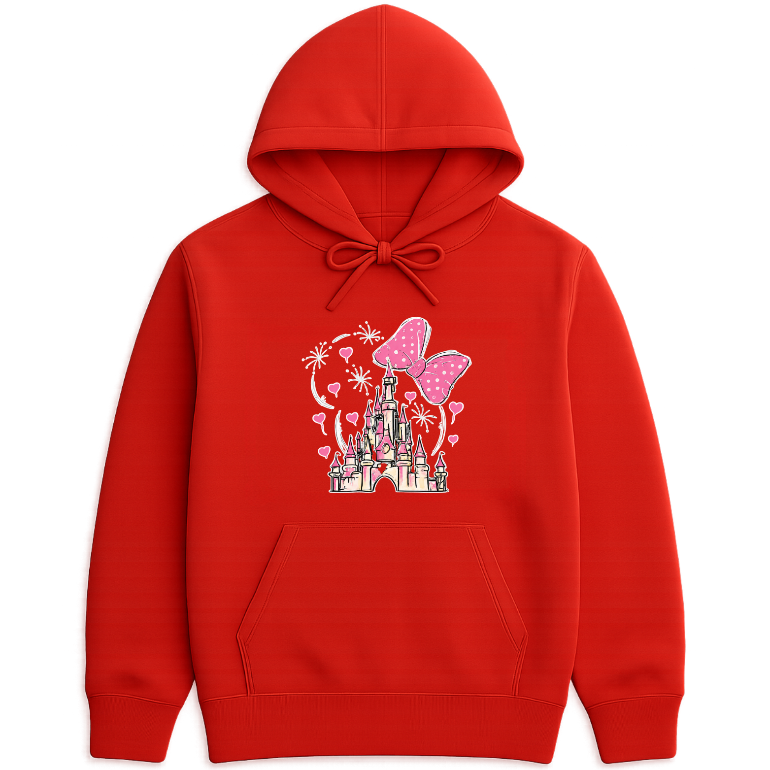 Magical Hoodie - Red mockup