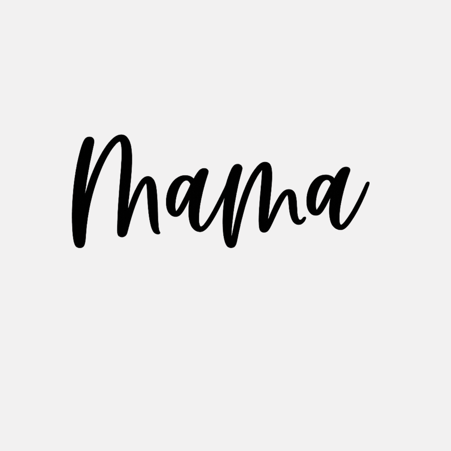 MAMA Women's Ultra-Premium Triblend T-Shirt - Natural design preview
