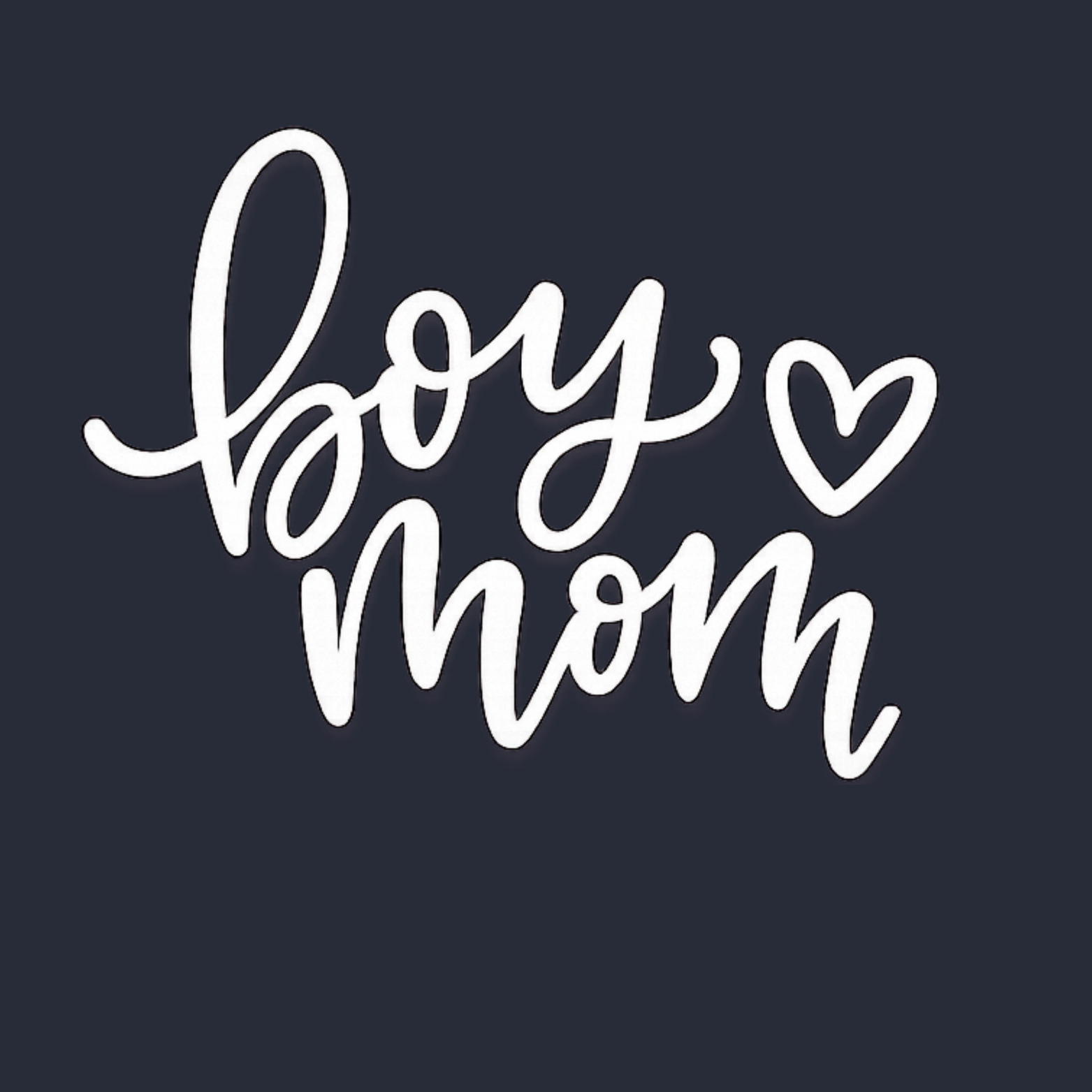 Boy Mom Women's Racerback Tank - Navy design preview