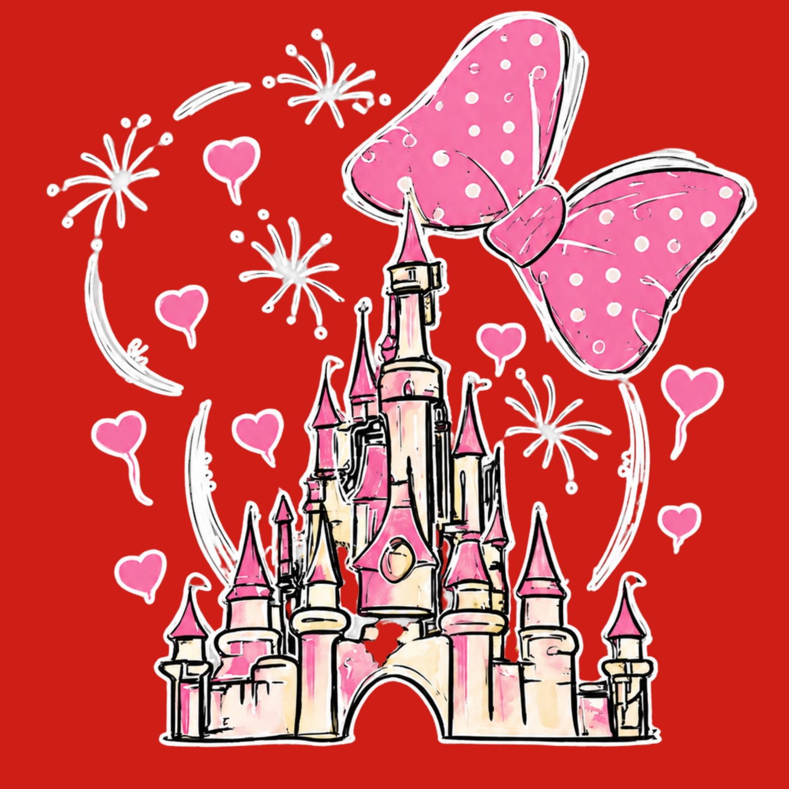 Magical Hoodie - Red design preview
