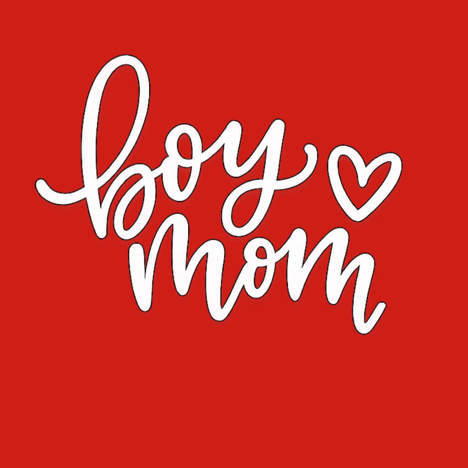 Boy Mom Hoodie - Red design preview