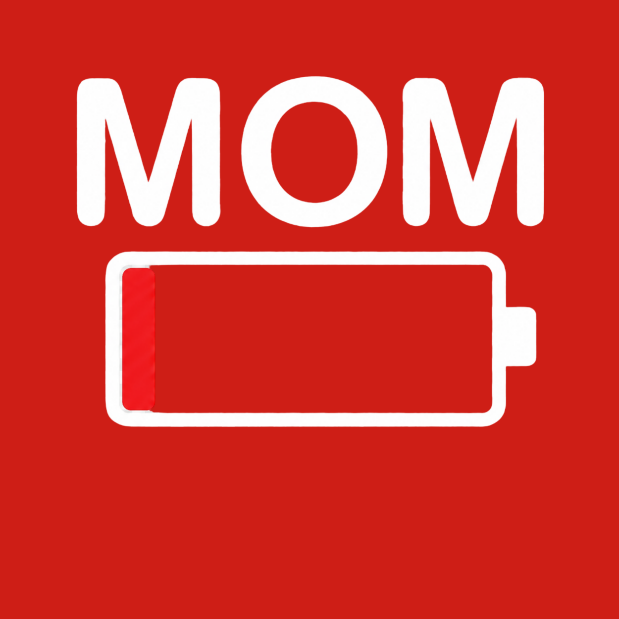 Mom Battery Low Pullover Hoodie color variation 21