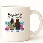 Forever My Bestie Coffee Mug hero product mockup