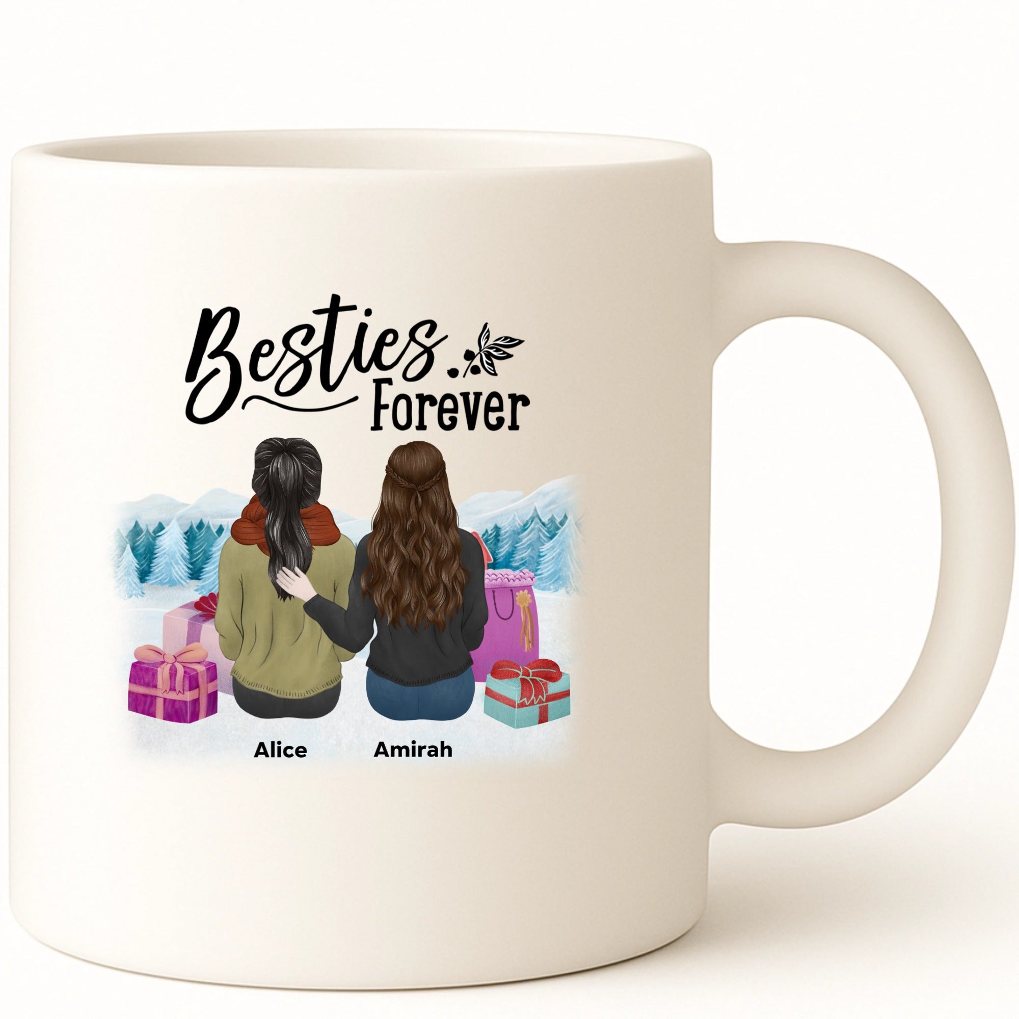 Forever My Bestie Coffee Mug hero product mockup