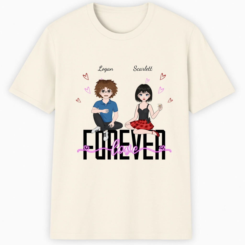 Forever love Classic T-Shirt hero product mockup