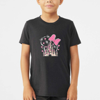 Magical Youth Triblend Tee - Black Heather front mockup