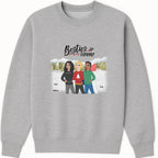 Besties forever Sweatshirt hero product mockup