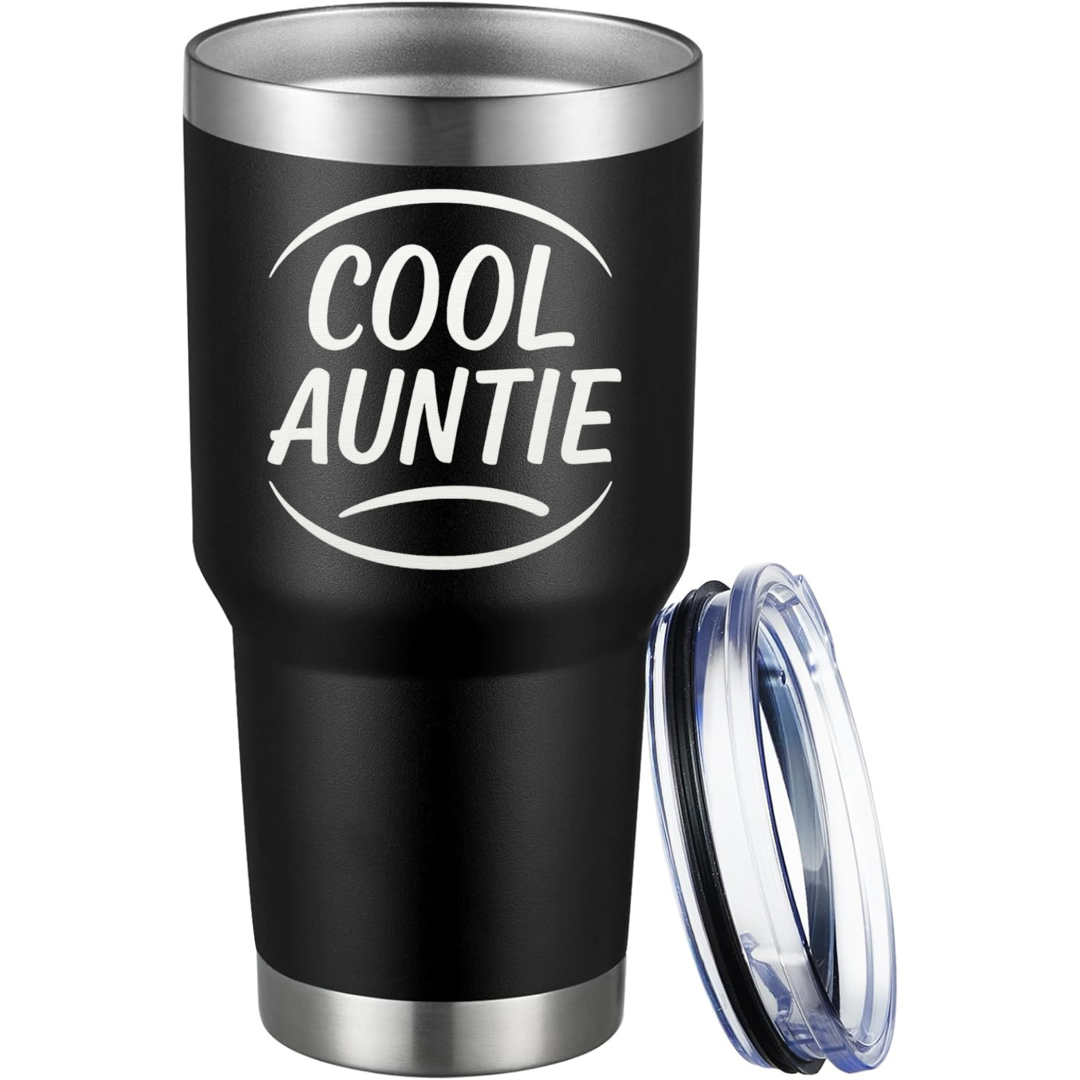 Cool Auntie 30oz Tumbler - Black
