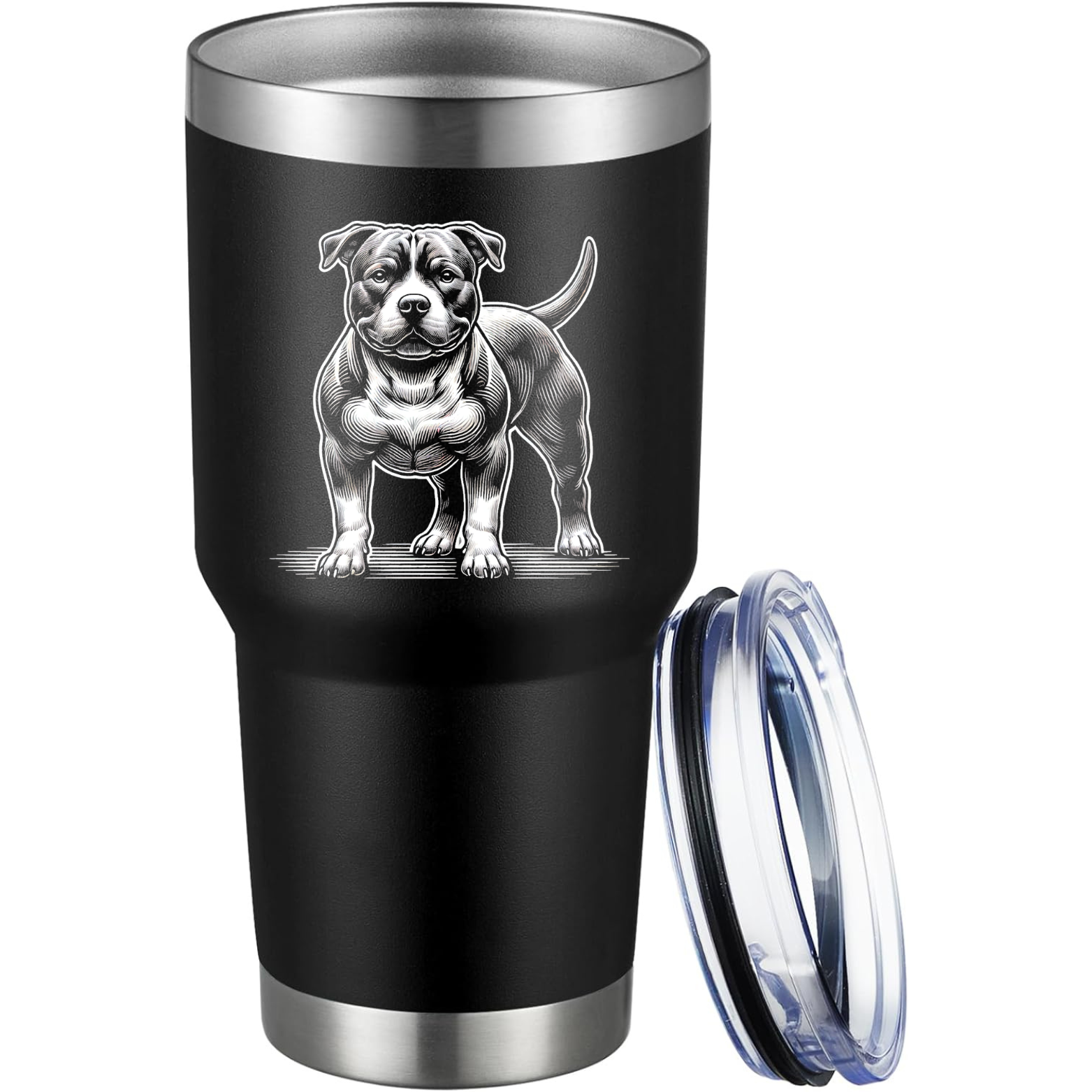 Pitbull 30oz Tumbler - Black