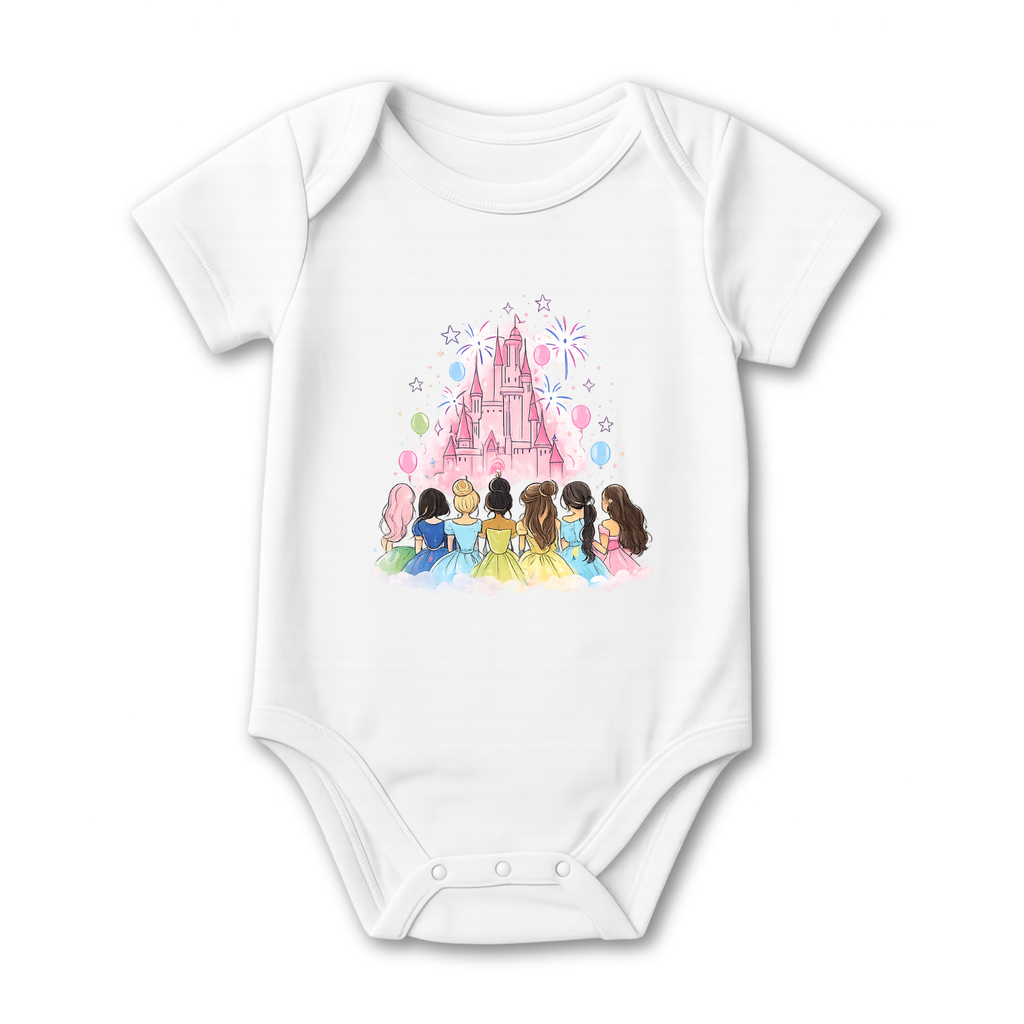 Magical Castle Baby Onesie color variation 1