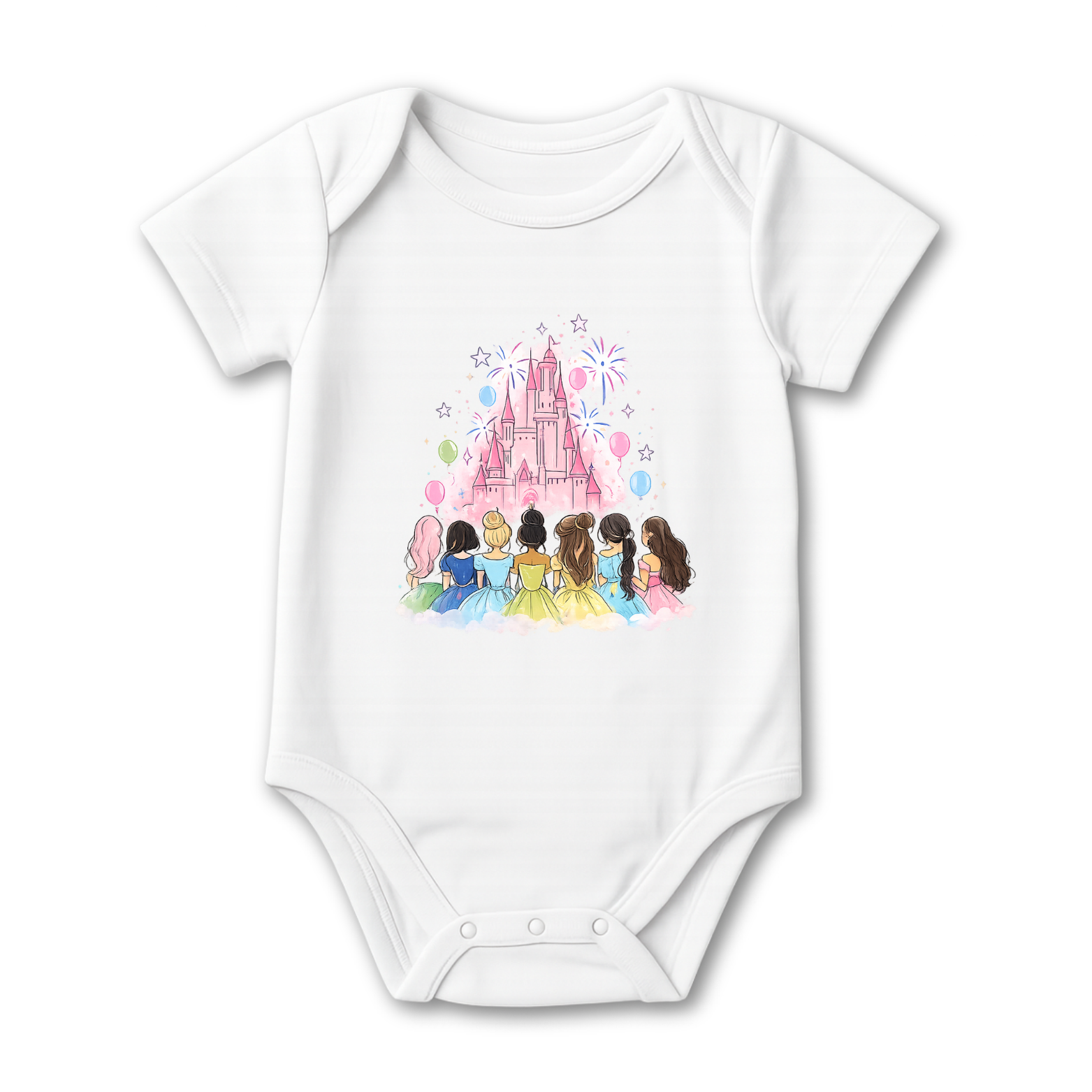 Magical Castle Baby Onesie color variation 1
