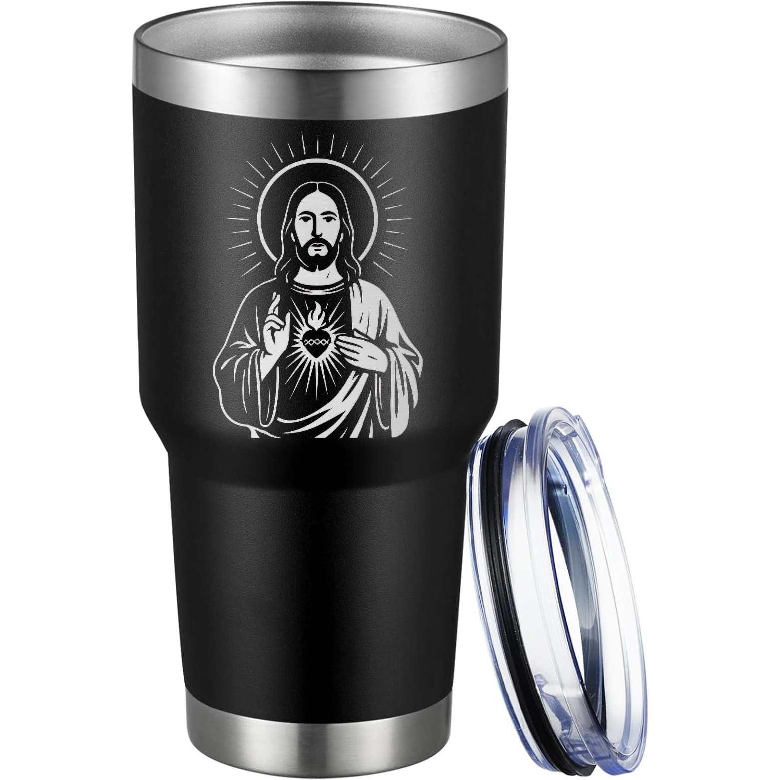 Jesus Christ 30oz Tumbler - Black