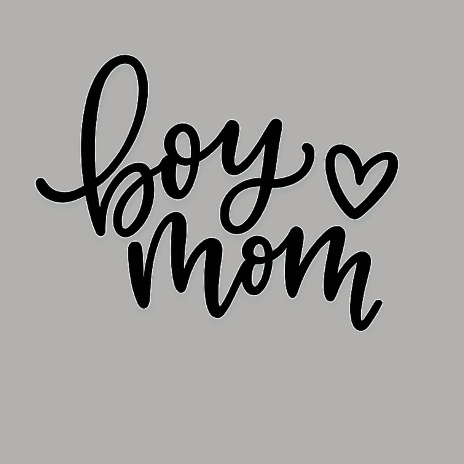 Boy Mom Hoodie - Sports Grey design preview