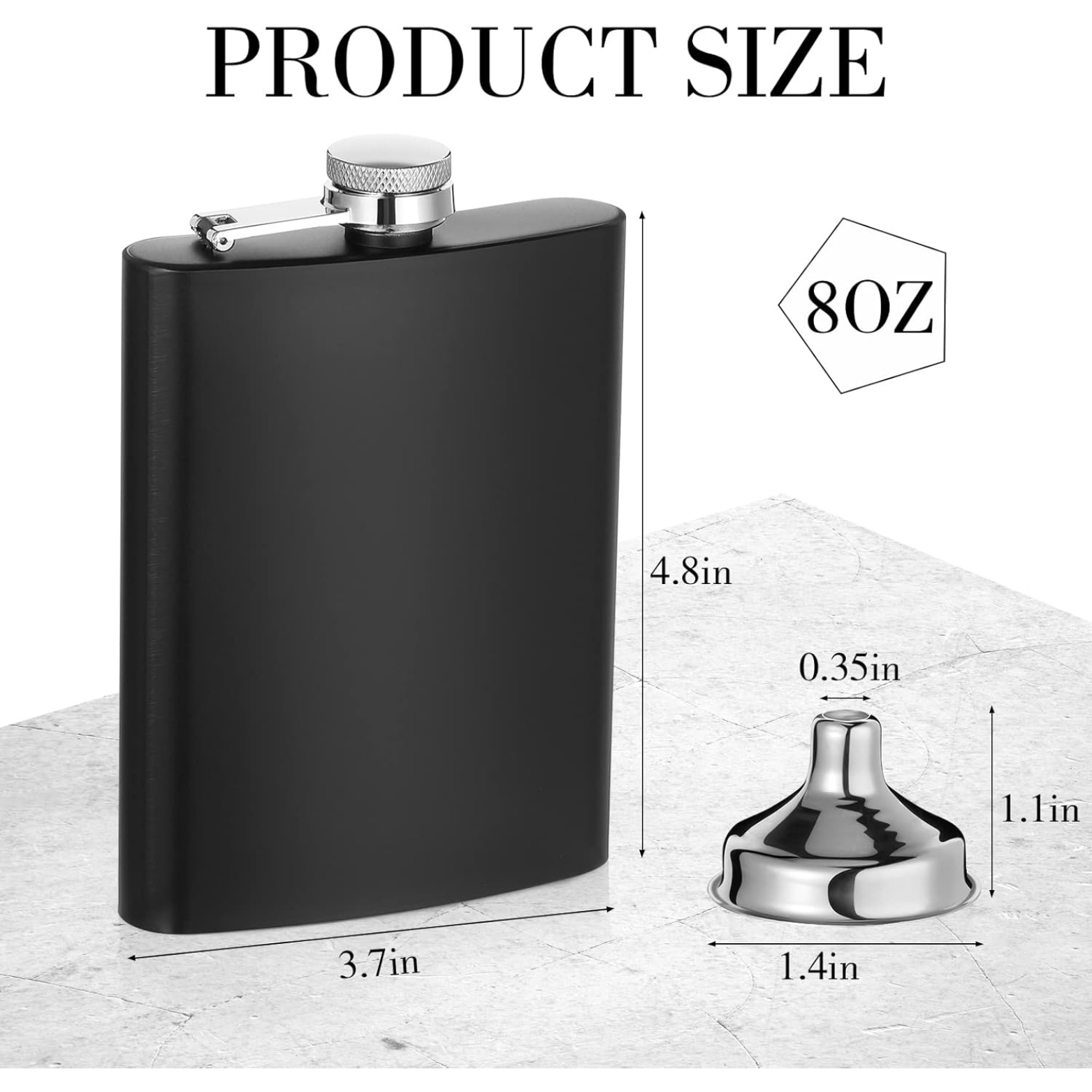 New York City Flask - product details