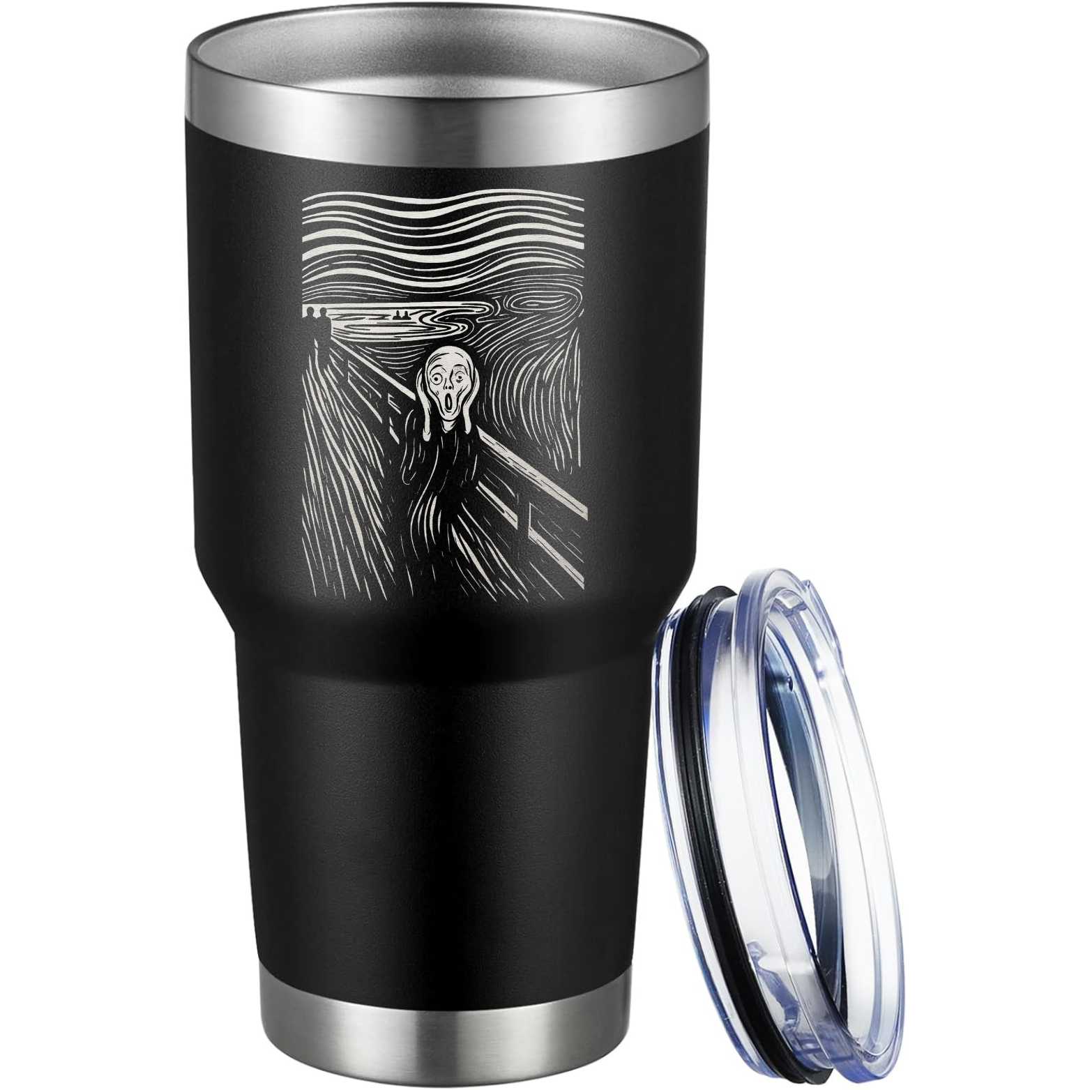 The Scream 30oz Tumbler - Black