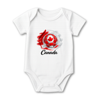 Canada Football Baby Onesie color variation 1