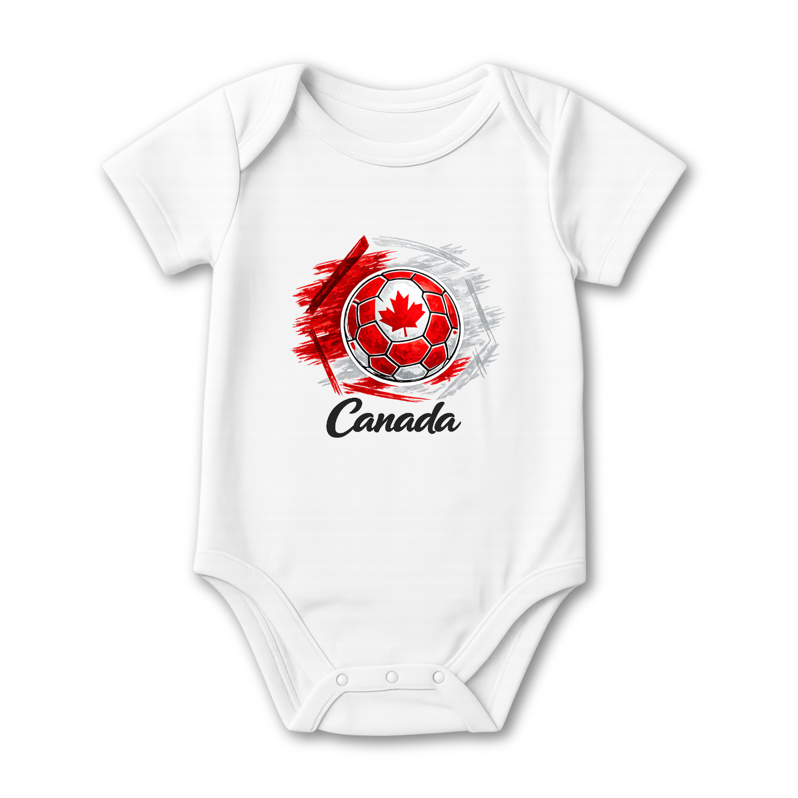 Canada Football Baby Onesie color variation 1