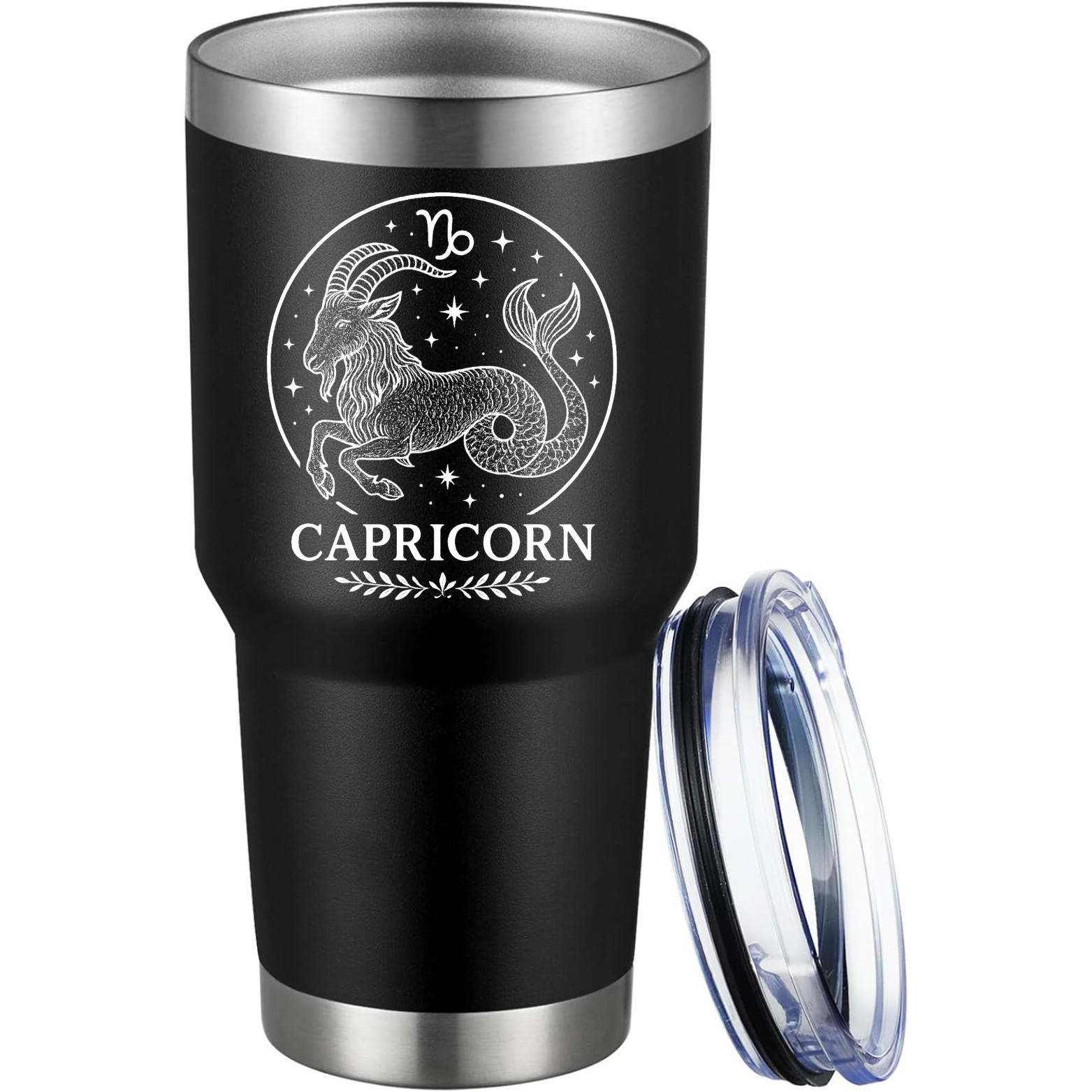 Capricorn 30oz Tumbler - Black