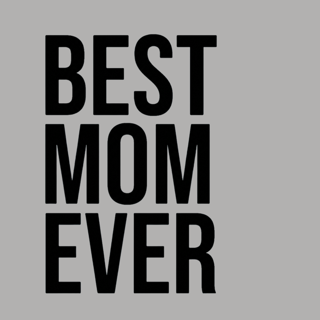 Best Mom Ever Hoodie - Sports Grey design preview