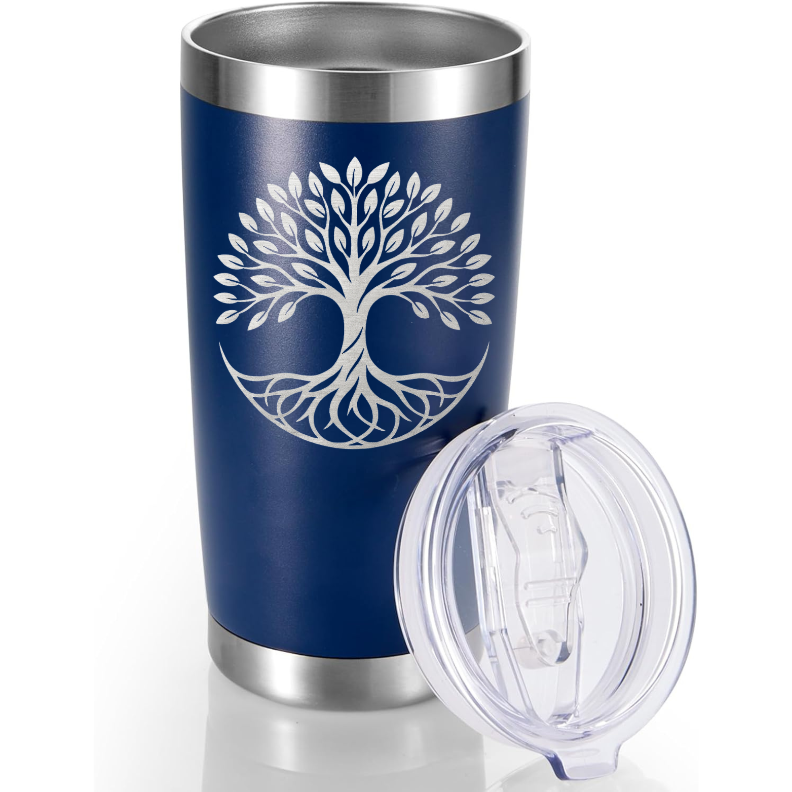 Tree of Life 20oz Tumbler - Navy