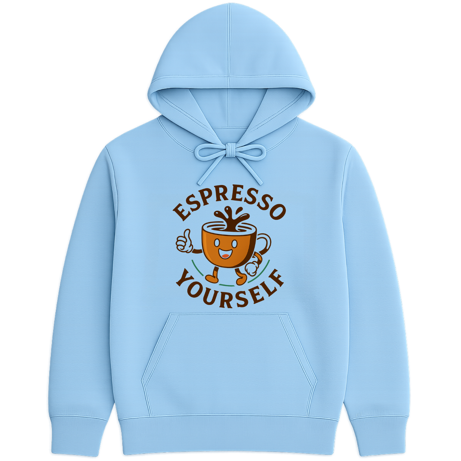 Espresso Yourself Hoodie - Blue