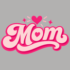 Mom Heart Hoodie - Sports Grey design preview