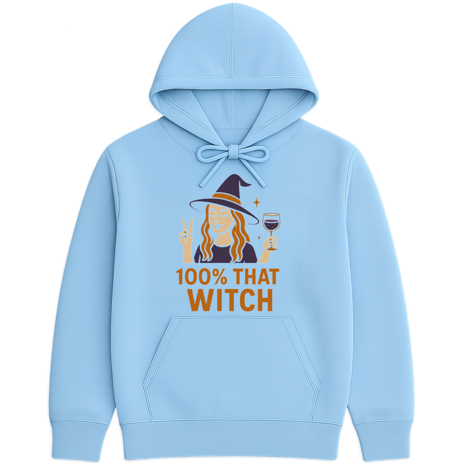 100% That Witch Hoodie - Blue