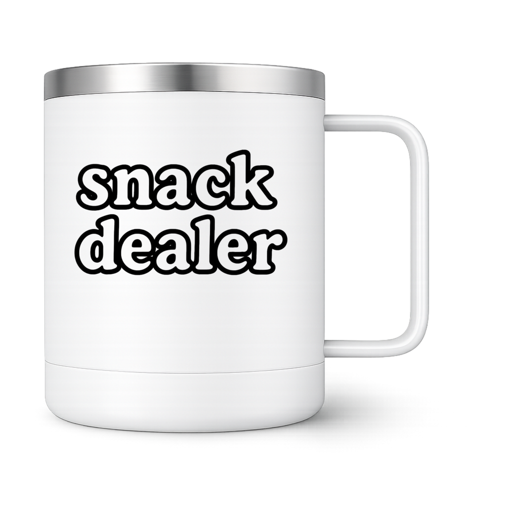 Mom Snack Dealer Travel Coffee Tumbler color variation 1