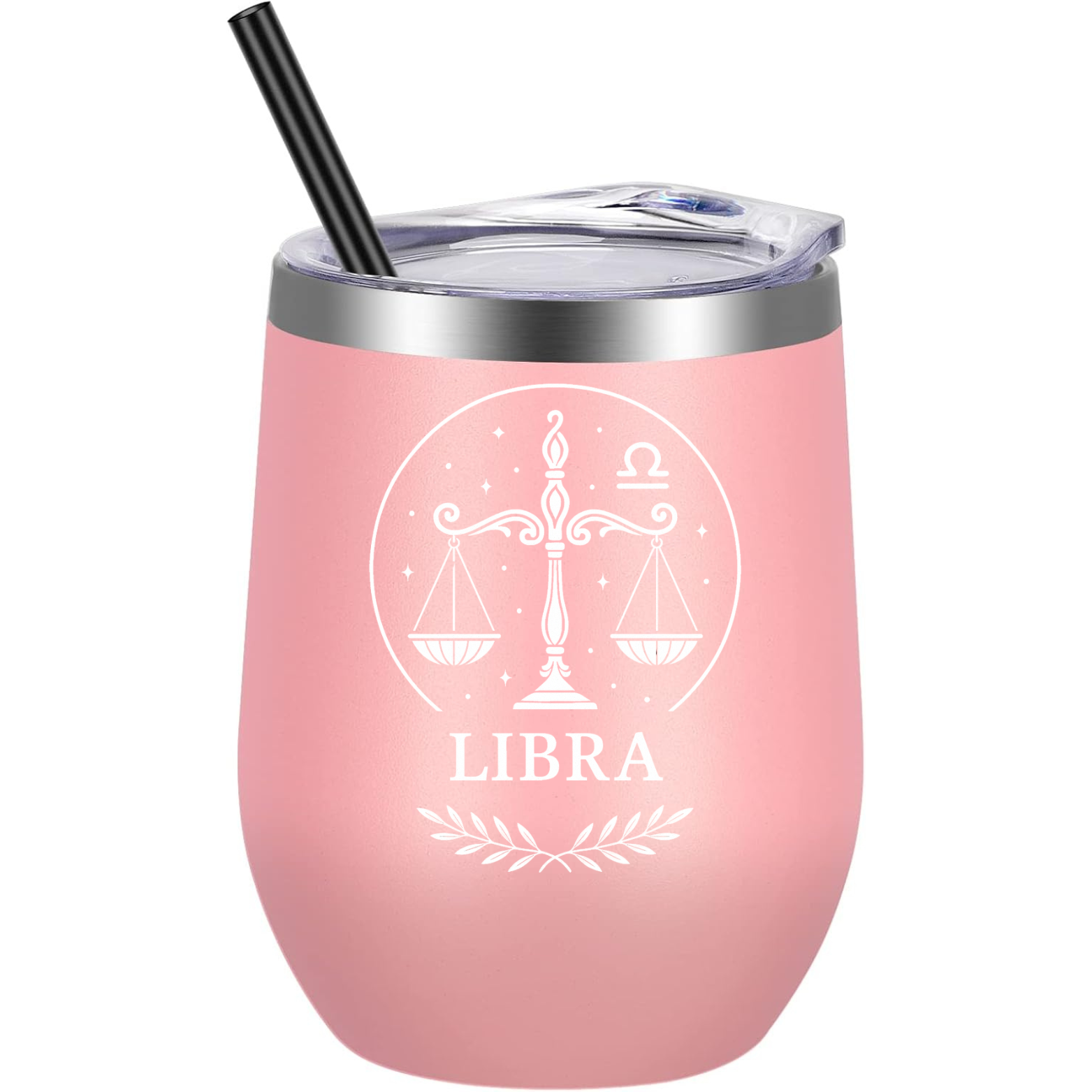 Libra Wine Tumbler - Pink
