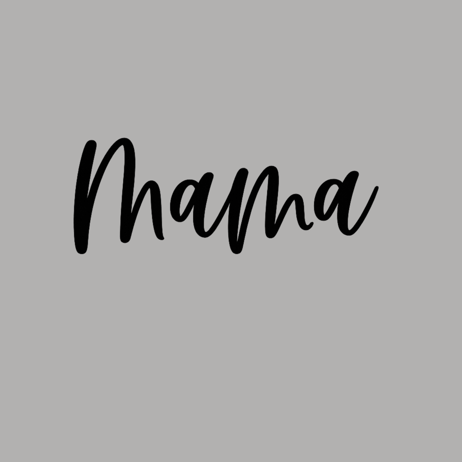 MAMA Hoodie - Sports Grey design preview