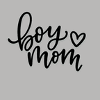 Boy Mom Crewneck Sweatshirt - Sports Grey design preview