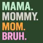 Mom Bruh Hoodie - Sports Grey design preview