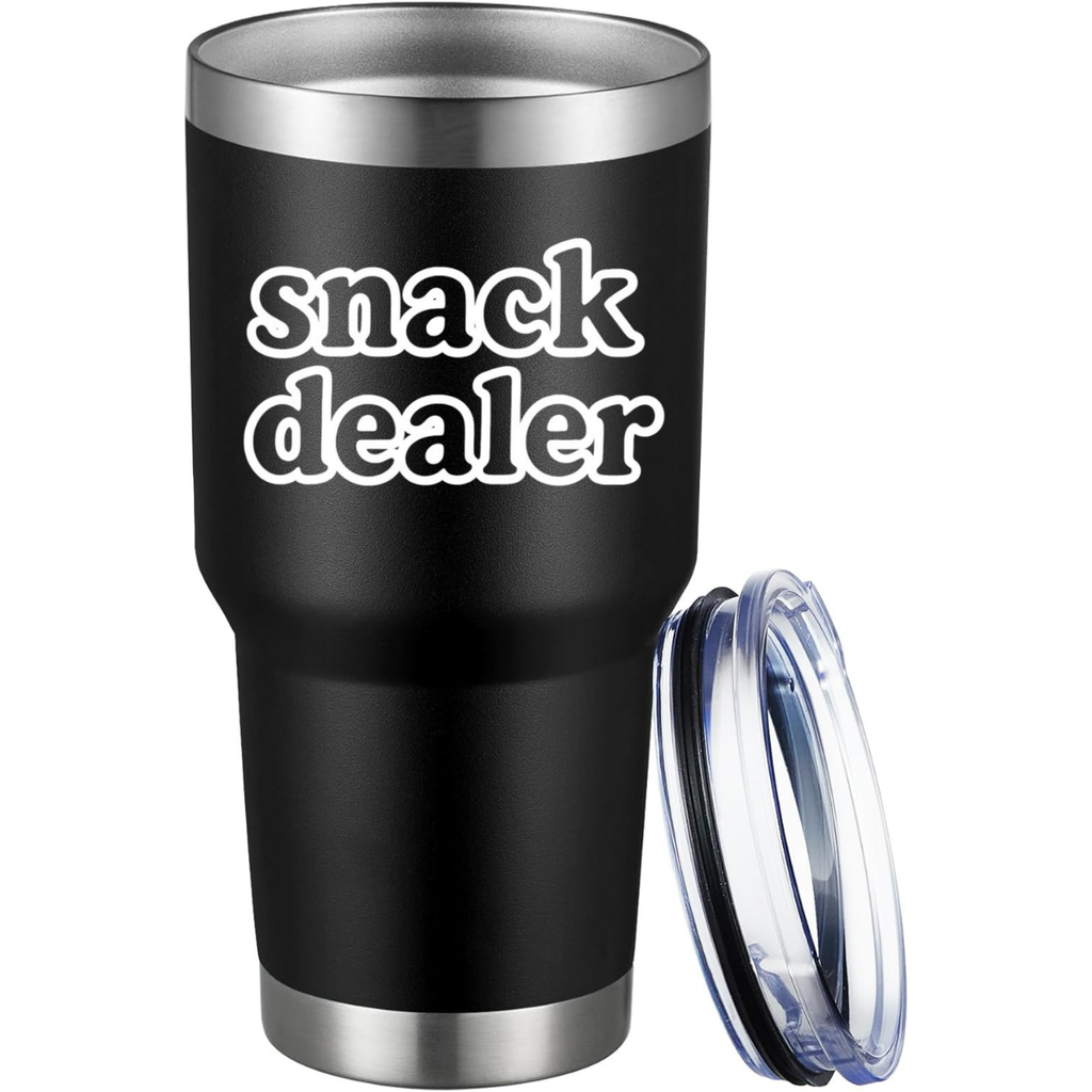 Mom Snack Dealer 30oz Tumbler color variation 1