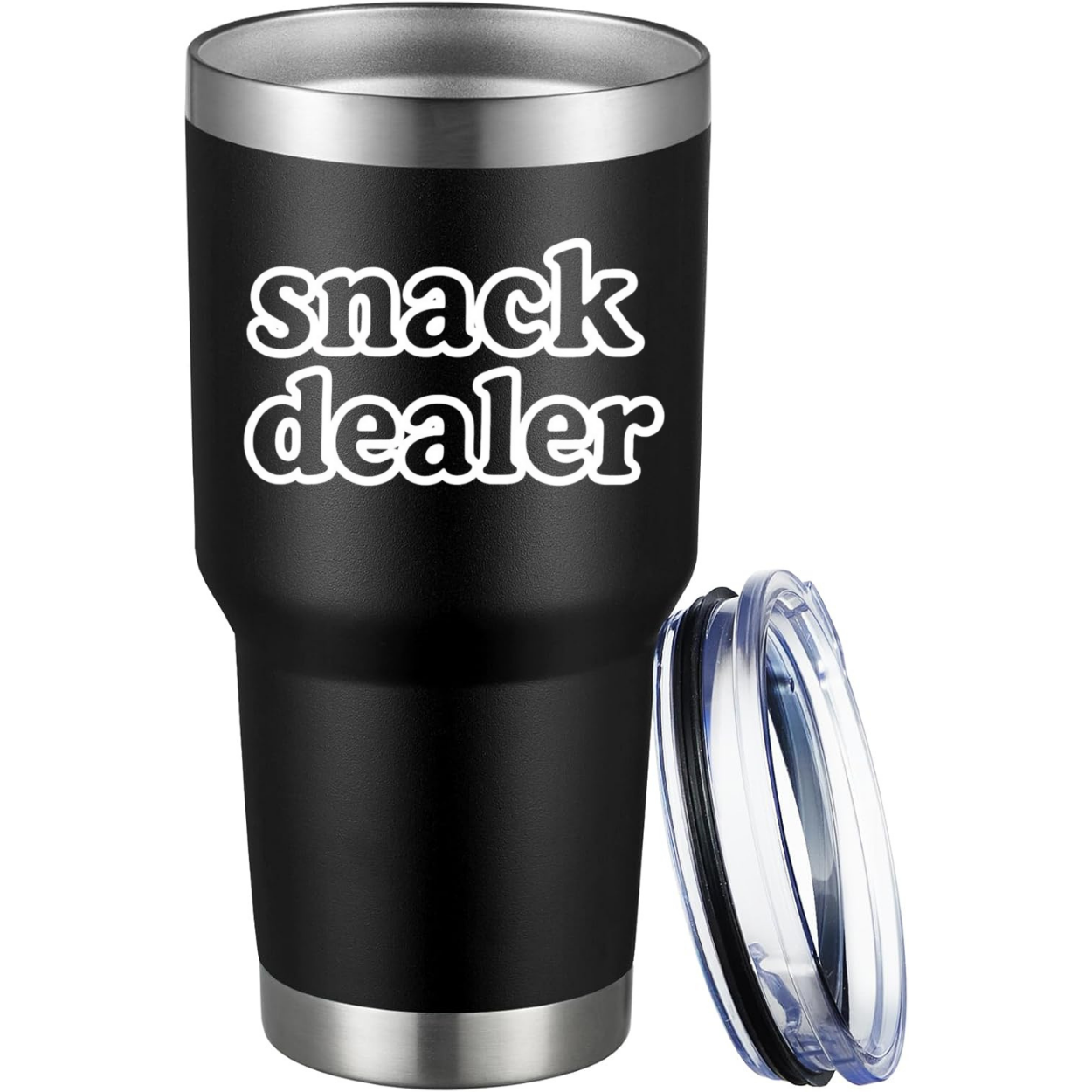 Mom Snack Dealer 30oz Tumbler color variation 1