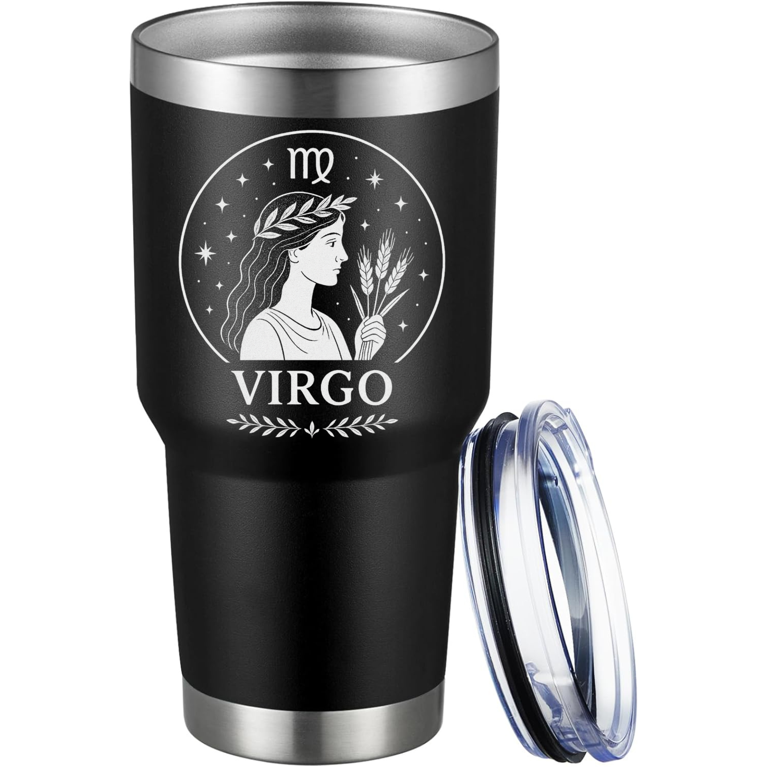 Virgo 30oz Tumbler - Black