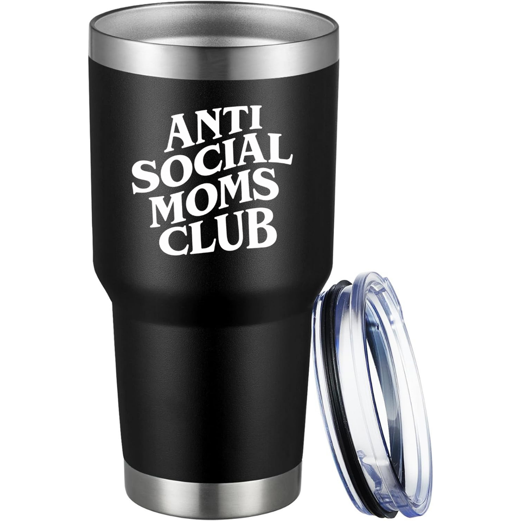 Anti Social Moms Club 30oz Tumbler color variation 1