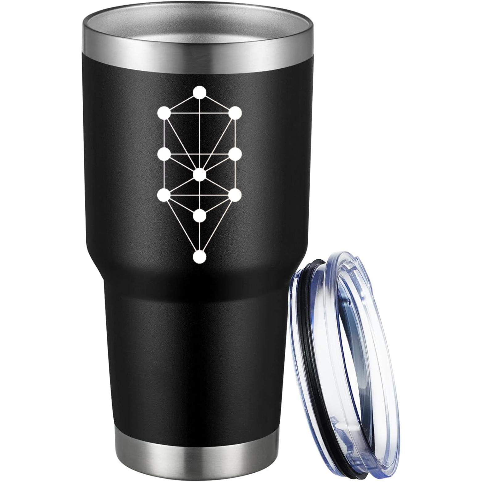 Tree of Life 30oz Tumbler - Black
