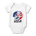 USA Football Baby Onesie color variation 1