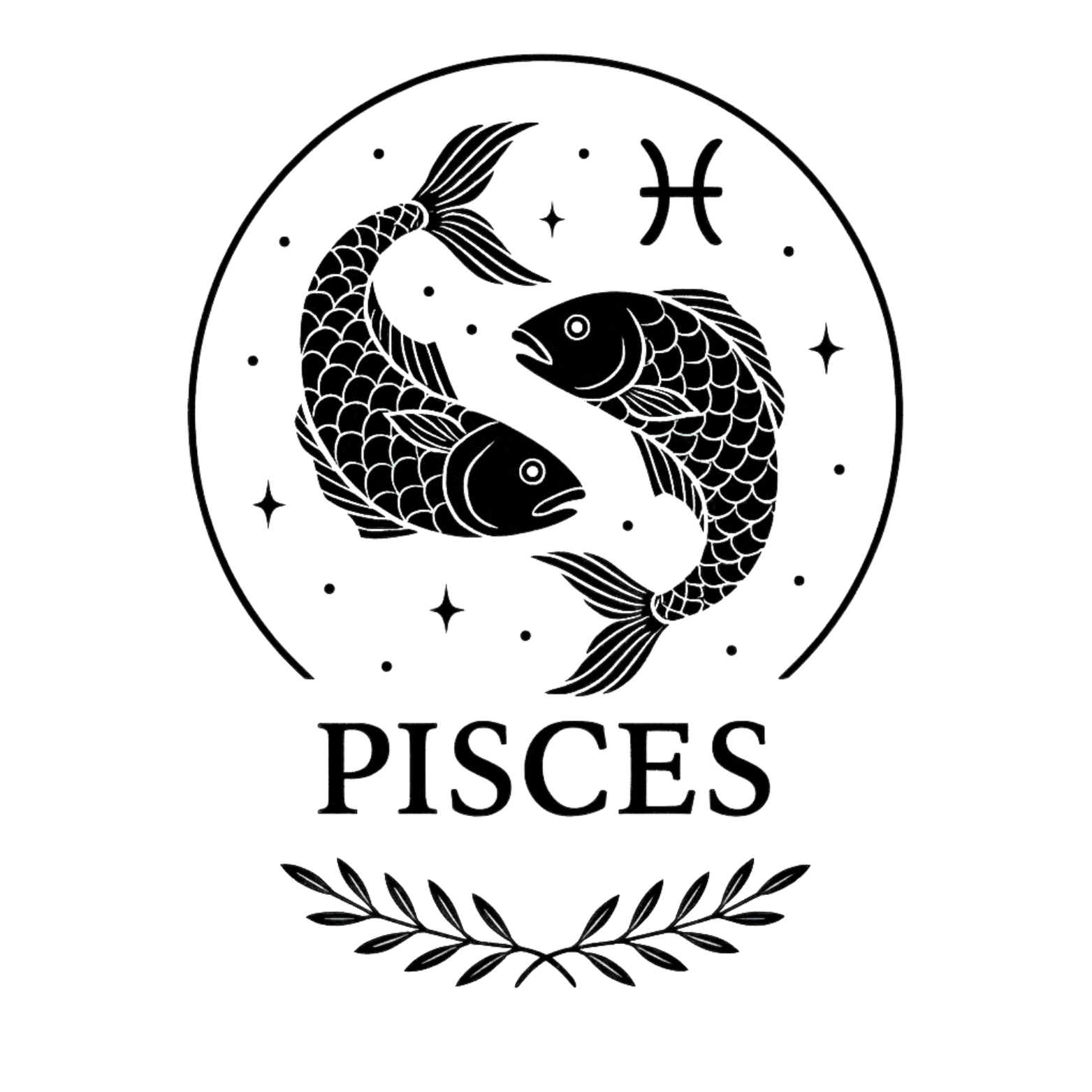 Pisces Hoodie - Navy