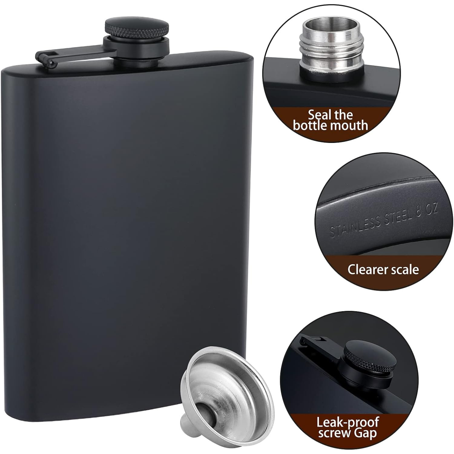 Respect Earned Not Given Flask - product details