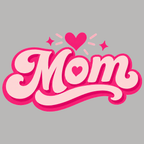 Mom Heart Crewneck Sweatshirt - Sports Grey design preview