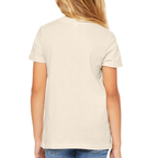 Magical Youth Triblend Tee - Natural back mockup