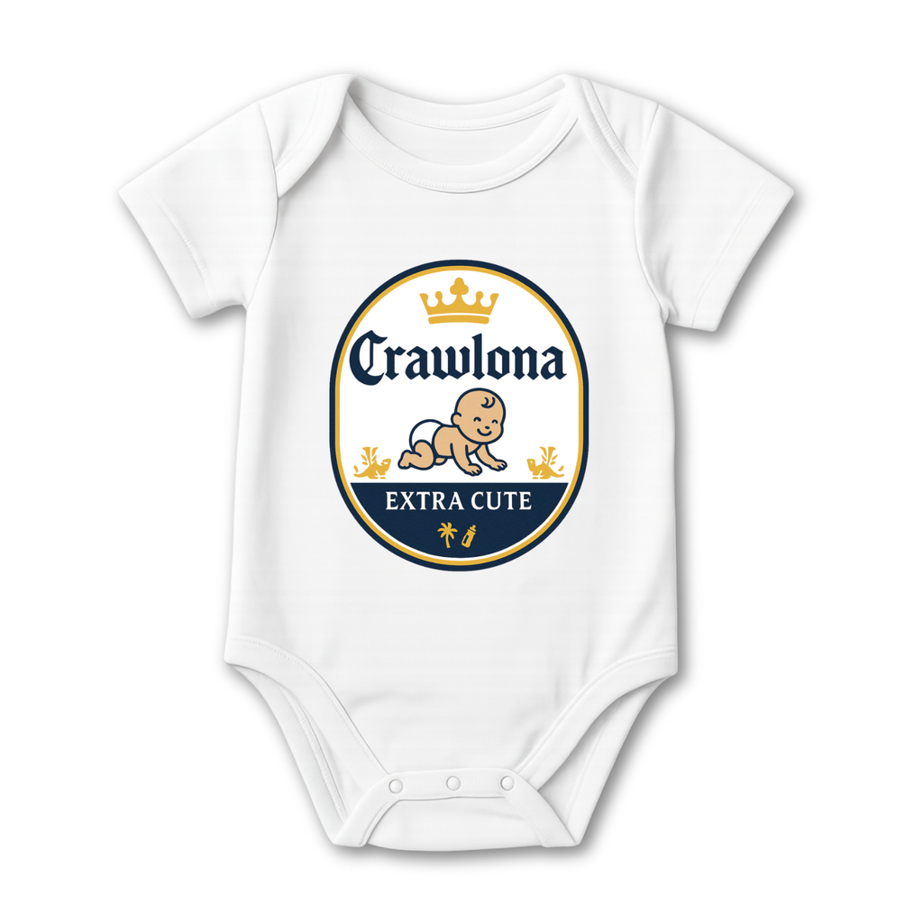 Crawlona Baby Onesie color variation 1