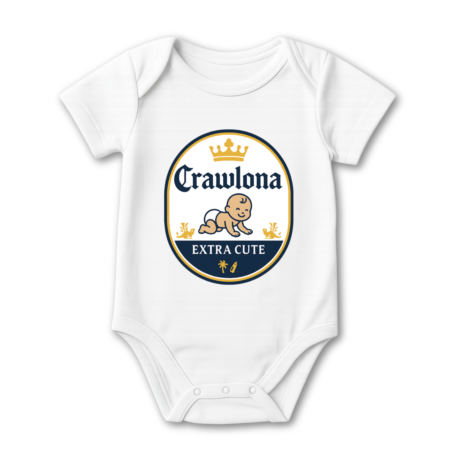 Crawlona Baby Onesie color variation 1