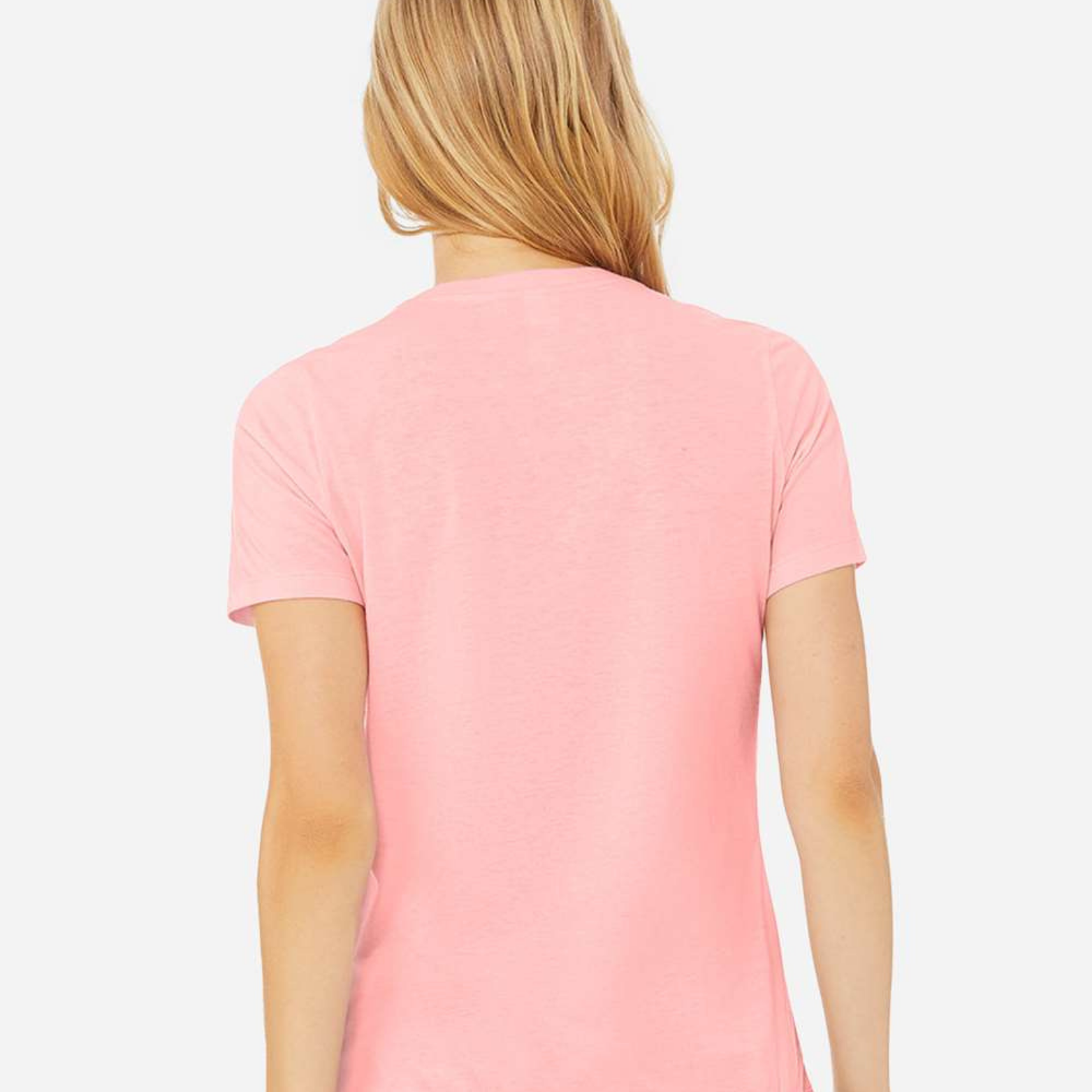 Birthday Girl Women's Ultra-Premium Triblend T-Shirt - Pink back mockup