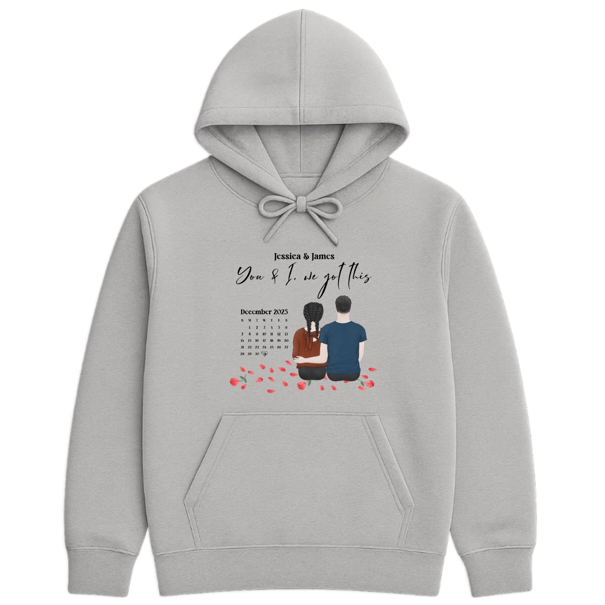 You and I, we got this Hoodie hero product mockup